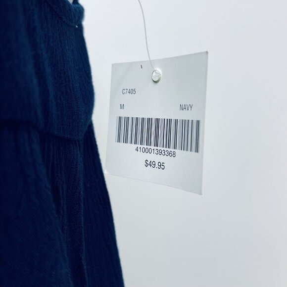 Altar’D State Top Size M Women’s Embroidered Sleeveless Blue New - Picture 4 of 11